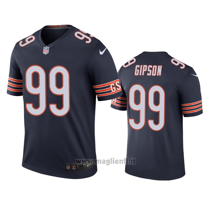 Maglia NFL Legend Chicago Bears Trevis Gipson Blu Color Rush